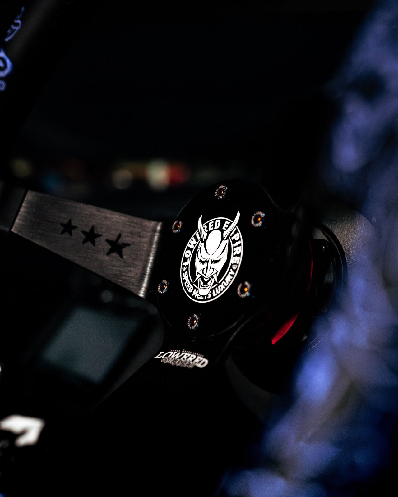 Purple Dragon’s Curse Steering Wheel 350mm- Lowered Empire