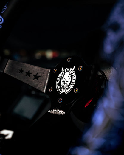 Purple Dragon’s Curse Steering Wheel 350mm- Lowered Empire