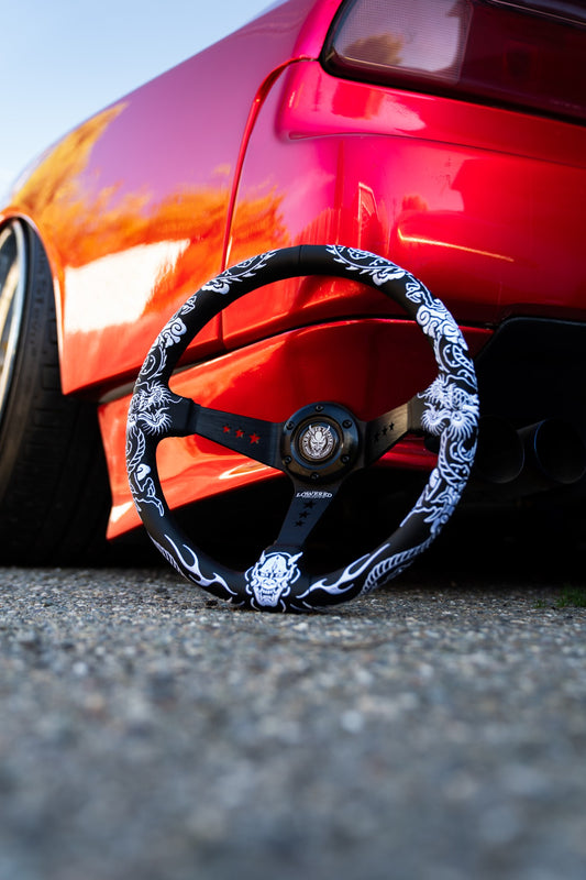 White Dragon’s Curse Steering Wheel 350mm X Lowered Empire