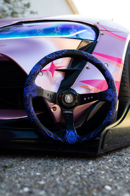 Purple Dragon’s Curse Steering Wheel 350mm- Lowered Empire
