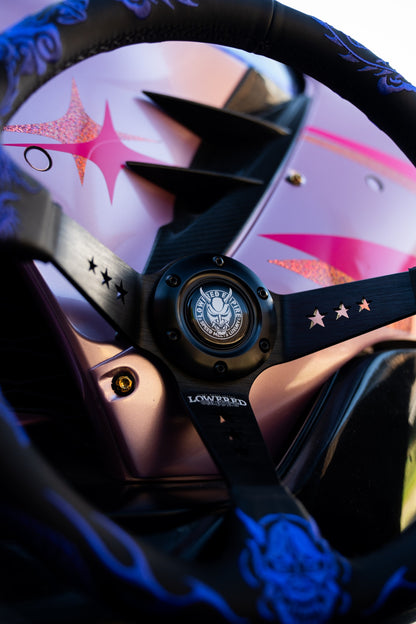 Purple Dragon’s Curse Steering Wheel 350mm- Lowered Empire