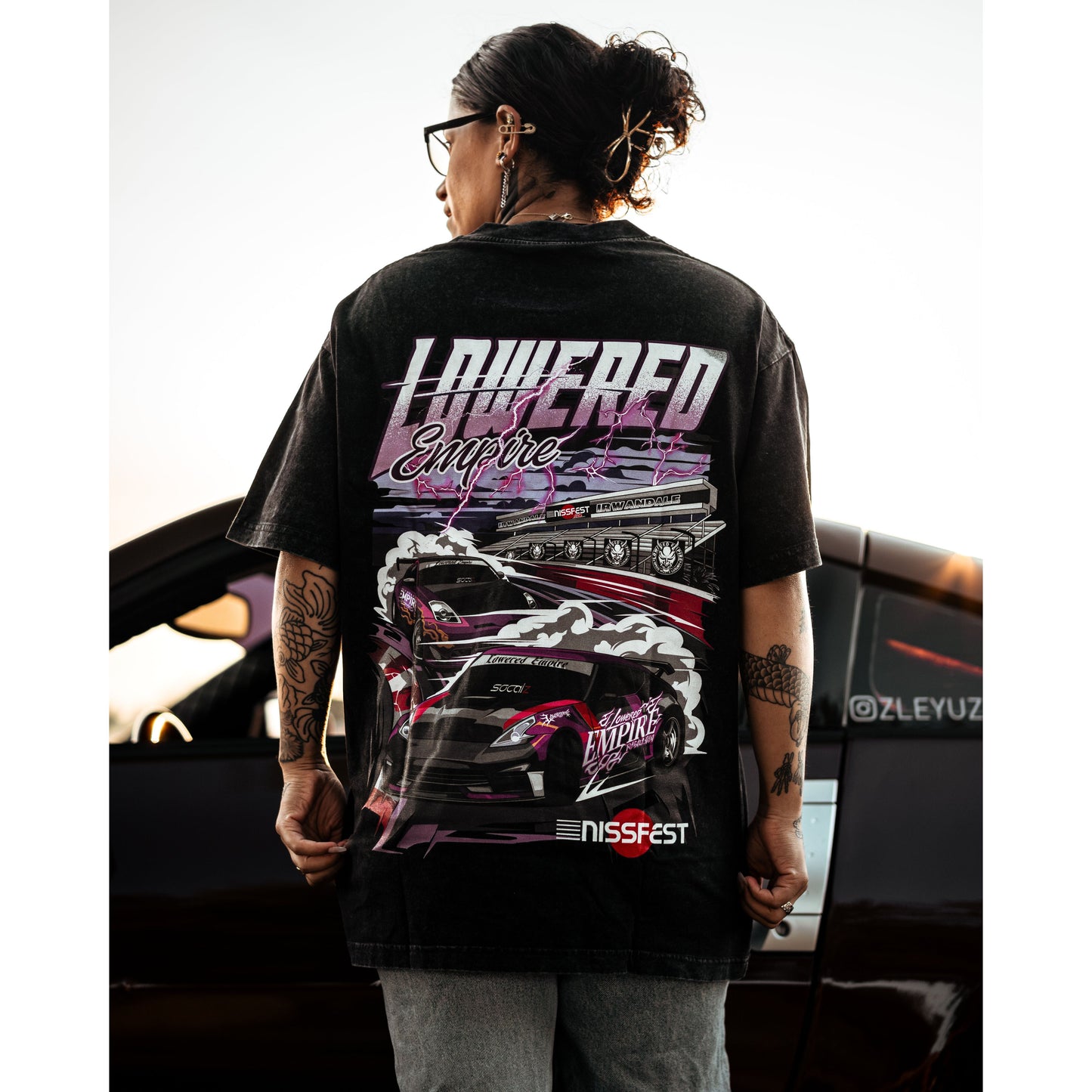 Drifting Zs Acid- Wash Premium Tee