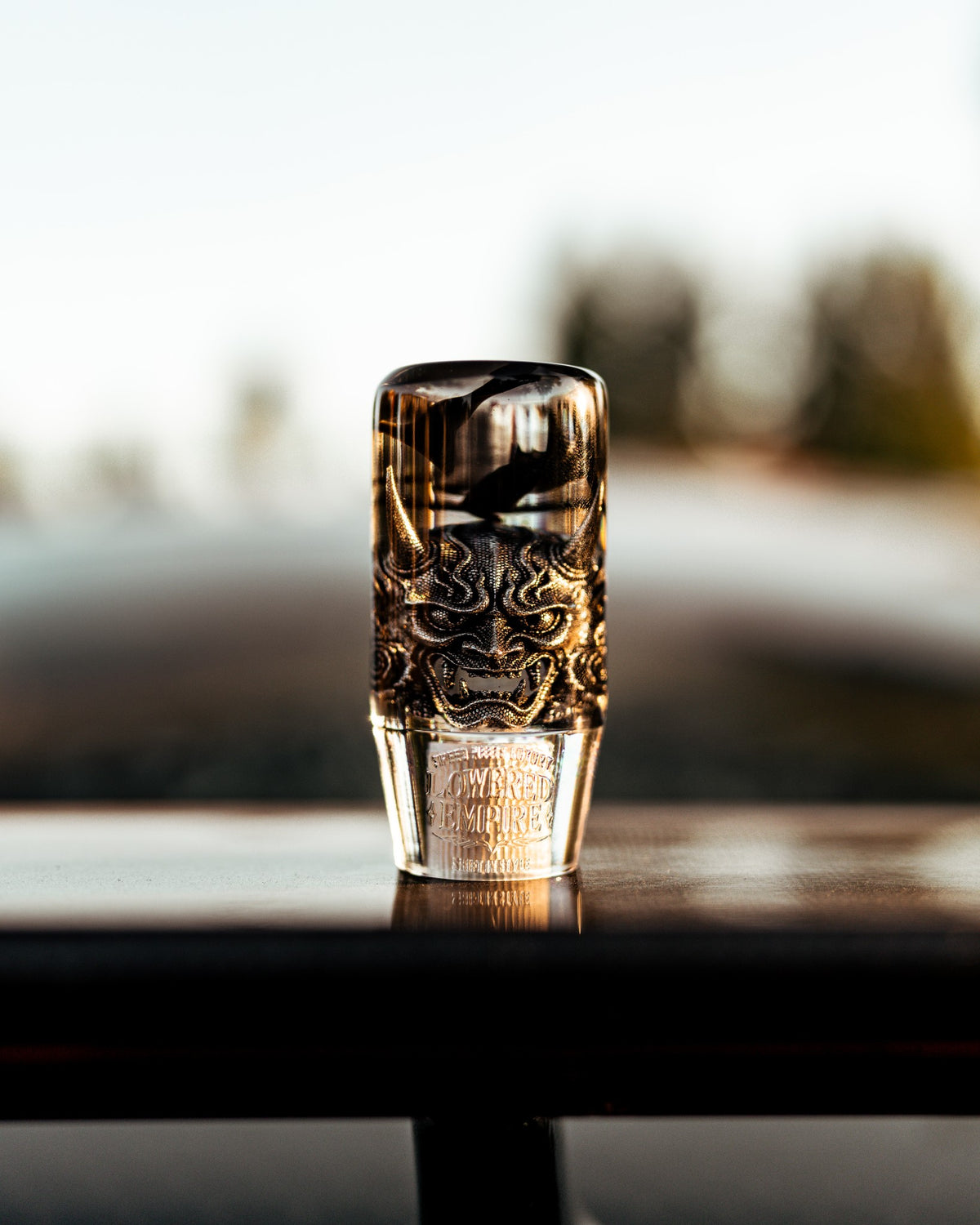 Black Hannya Ink Shift Knob