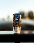 Blue Hannya Ink Shift Knob