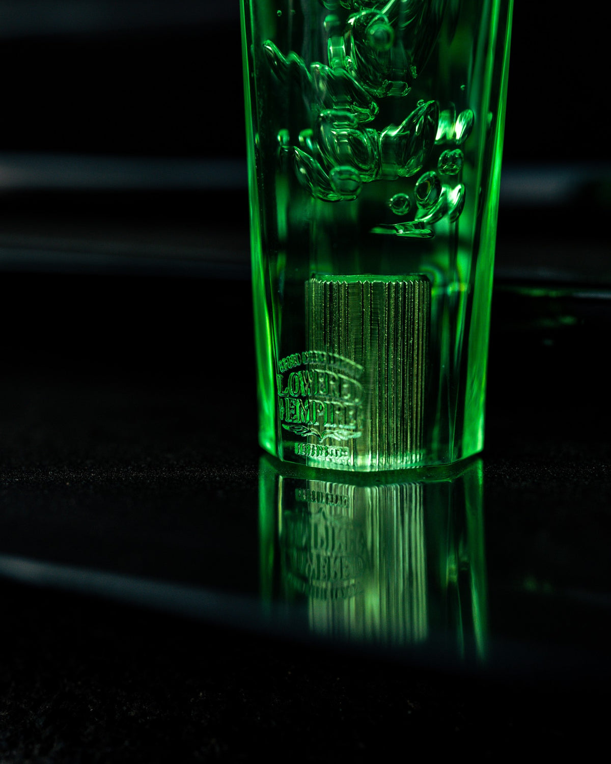 Clear Green Diamond VIP Style Shift Knob 6" | Universal Manual Car Shifter