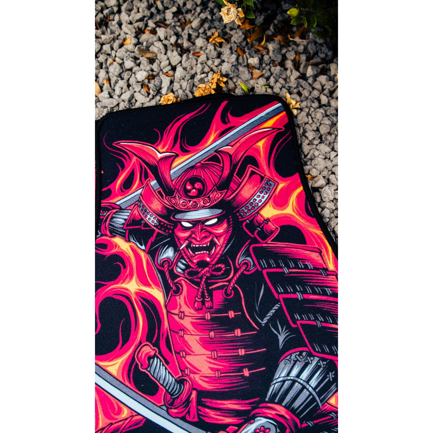 Musashi Miyamoto Samurai Floor Mats Pair