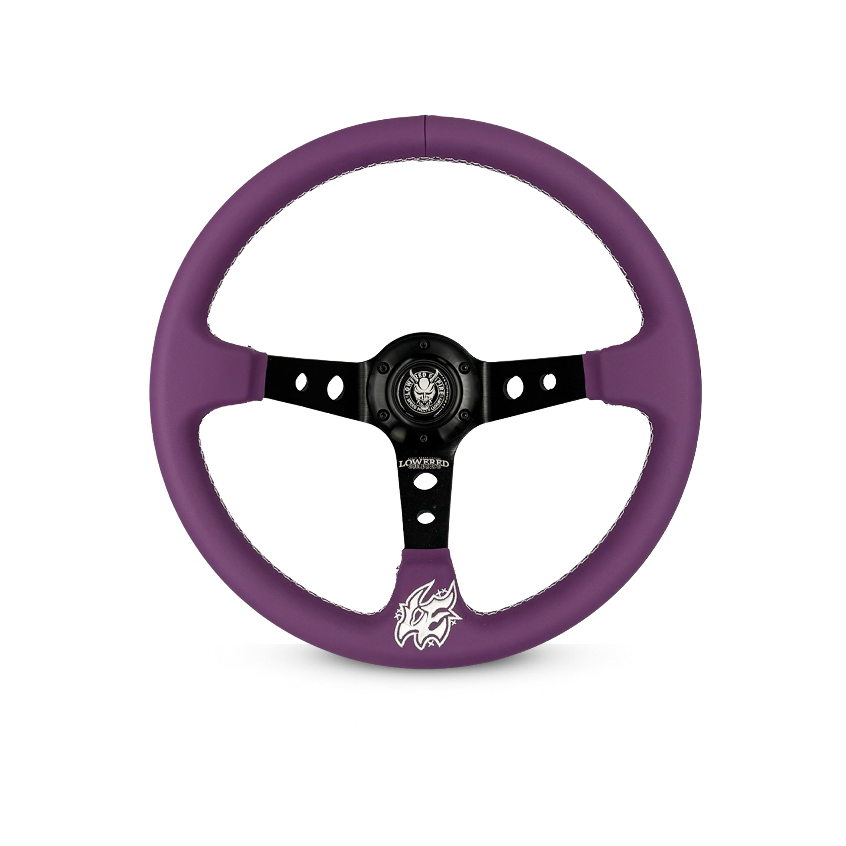 Deep Purple Pastel Steering Wheel Collection 350mm PC-2 - Lowered Empire
