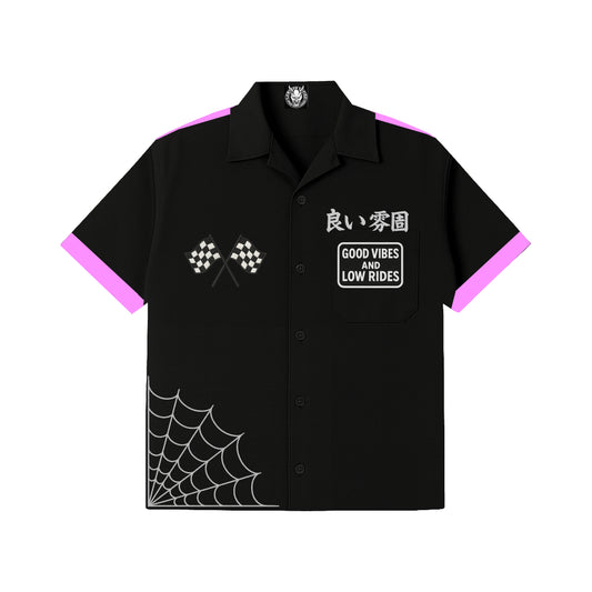 Pink Lowered Empire VIbes Mechanic Shirt
