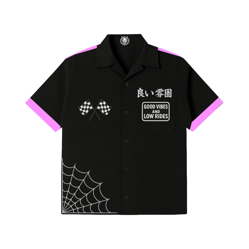 Pink Lowered Empire VIbes Mechanic Shirt