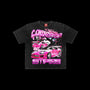 Pink Supra Washed BootLeg Style Tee