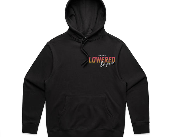 Sunset Drives Premium  Heavyweight Hoodie