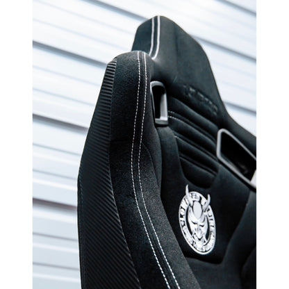 Bucket Style Recline Seats Full Black Pair