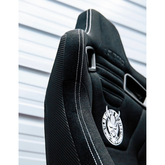 Bucket Style Recline Seats Full Black Pair