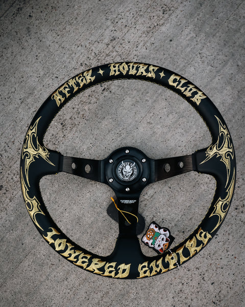 Golden Afterhours Steering Wheel Pre Orders Ship 3.28.24