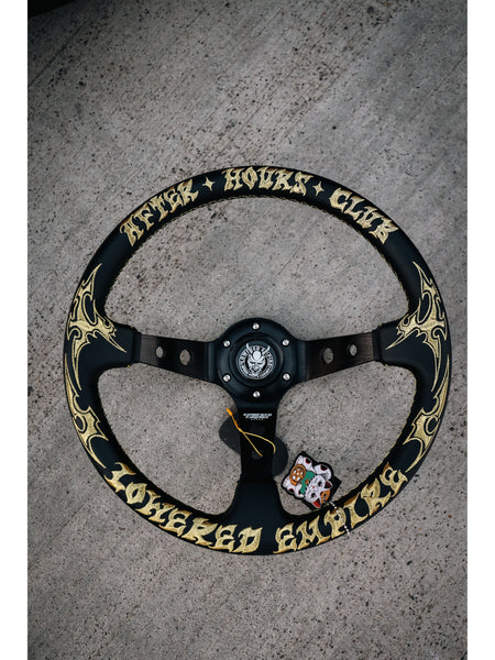 Golden Afterhours Steering Wheel