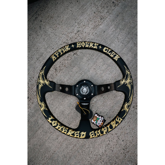 Golden Afterhours Steering Wheel