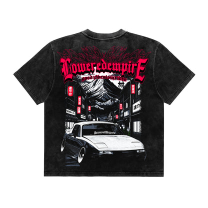 Forever Tilted Miata Acid Wash Vintage Tee – Lowered Empire