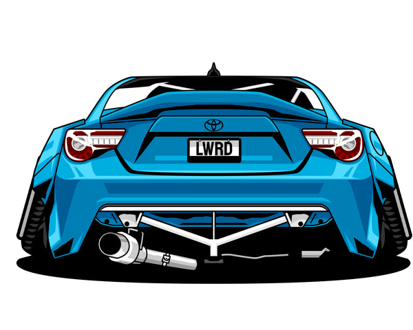 FRS Mini Sticker Decal