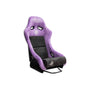 Purple Alcantara Hannya Style Bucket Seats