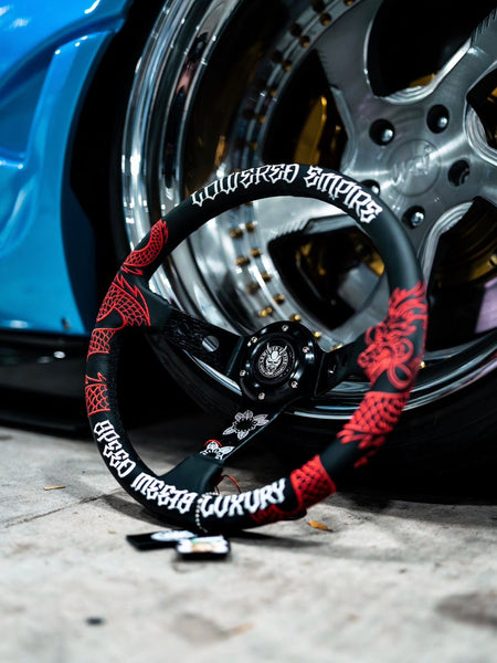 Authentic Limited Lowered Empire Dragon Traditional Steering Wheel