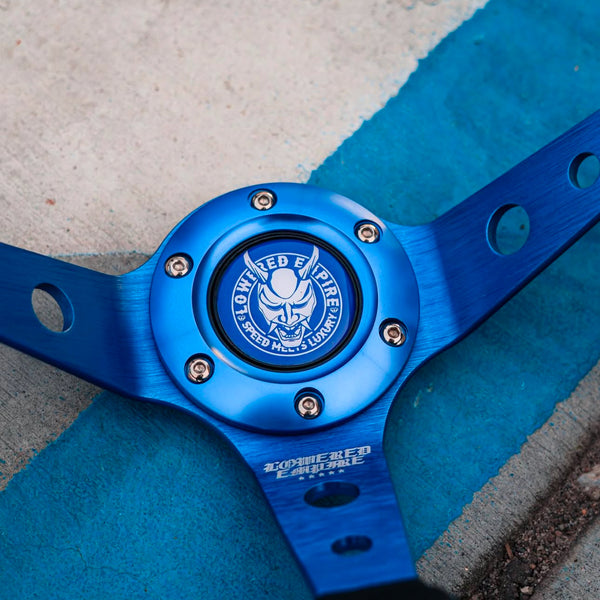 Teal Blue Rose Steering Premium