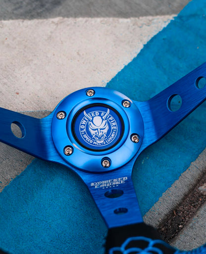 Teal Blue Rose Steering Premium