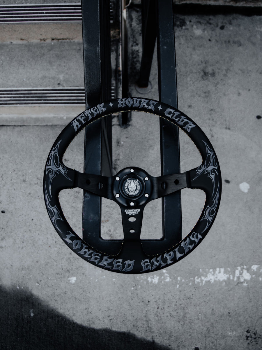 Limited Stock After Hours Club Black Steering Wheel s