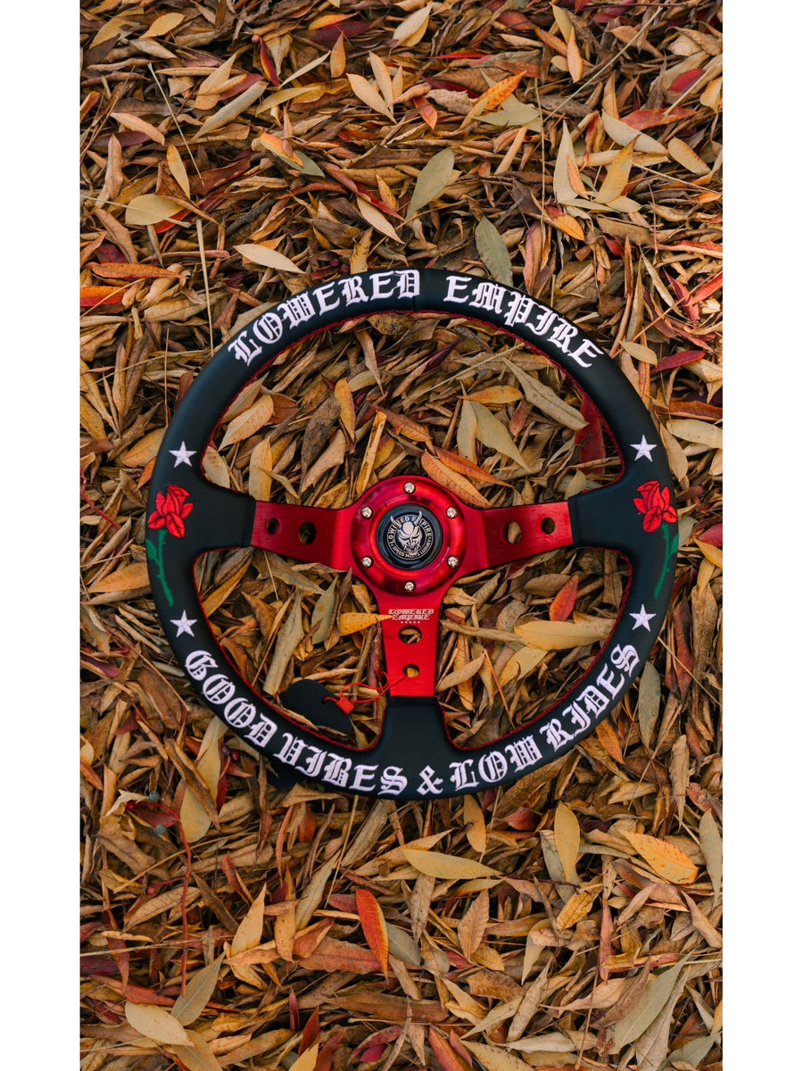 O.G Good Vibes X Lowered Empire Premium Steering Wheel