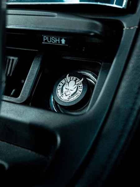 Black O.G Logo Cigarette Lighter Cover Plug