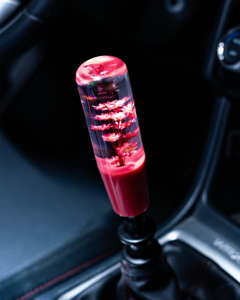 Pink Sakura Clear Shift Knob