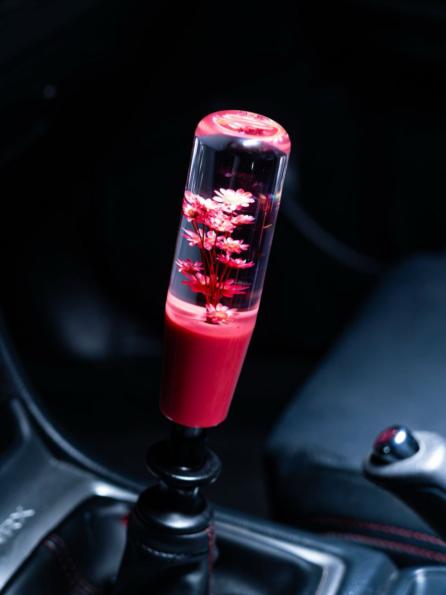Pink Sakura Clear Shift Knob