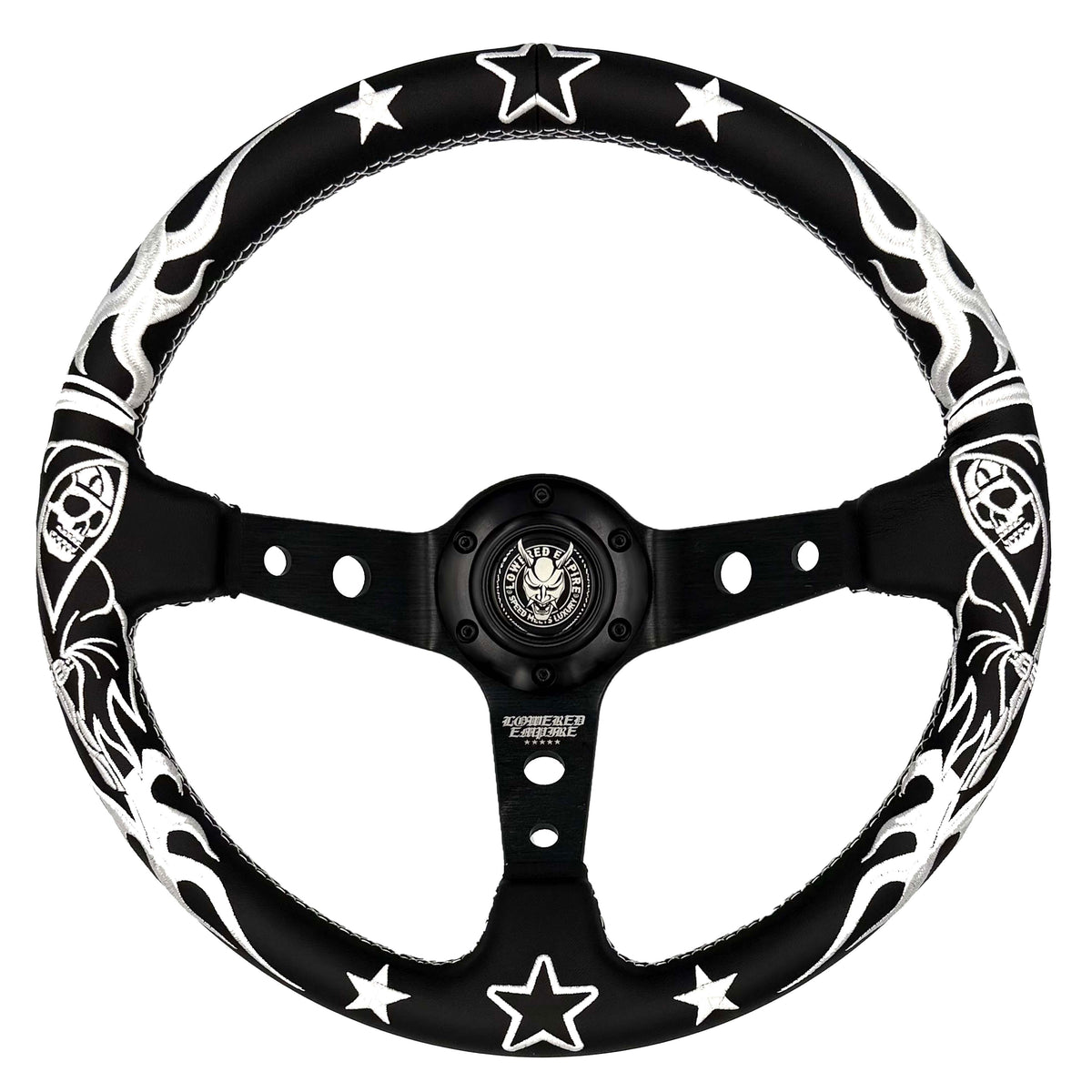 The Reaper Steering Wheel Premium Leather 330mm