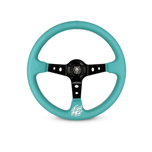 Tiffany Blue Pastel Steering Wheel Collection 350mm PC-5 - Lowered Empire