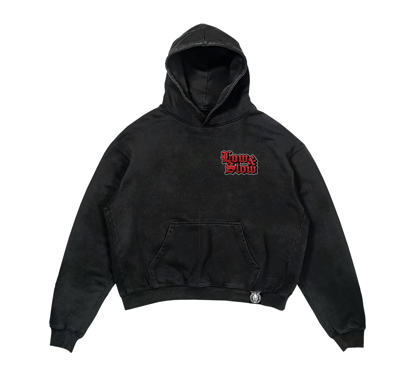 Low & Slow Lifestyle FRS Acid Wash Vintage Hoodie– Lowered Empire