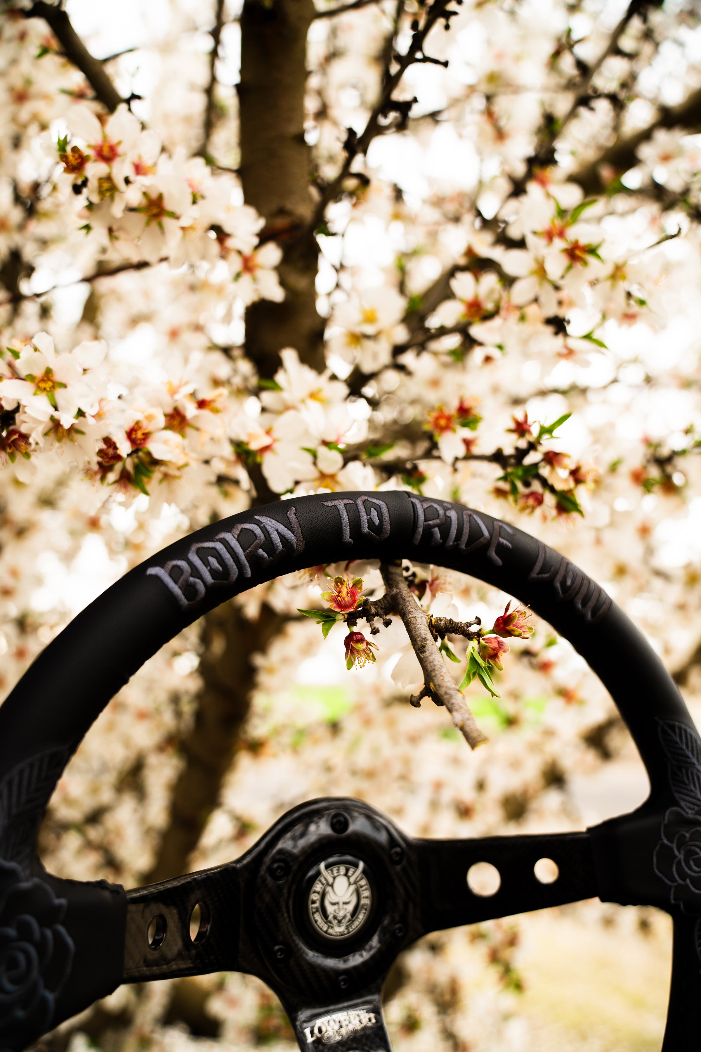 Carbon Fiber Killer Roses KR-3 Steering Wheel 350mm- Lowered Empire