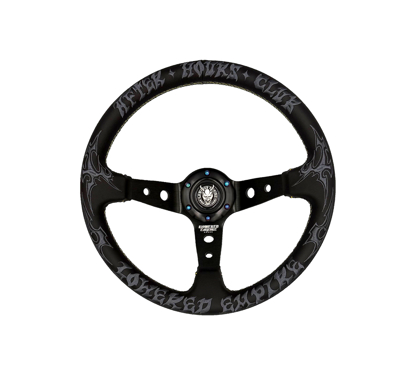 Limited Stock After Hours Club Black Steering Wheel