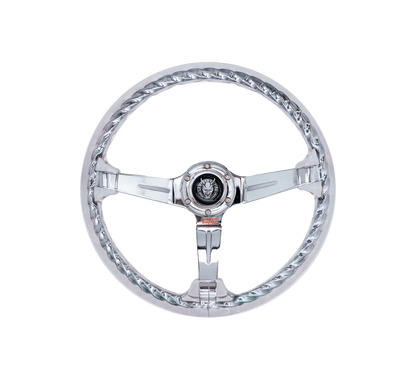 Rakkī JDM Chrome Steering Wheel