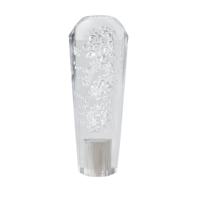 Clear Diamond VIP Style Shift Knob 6" | Universal Manual Car Shifter