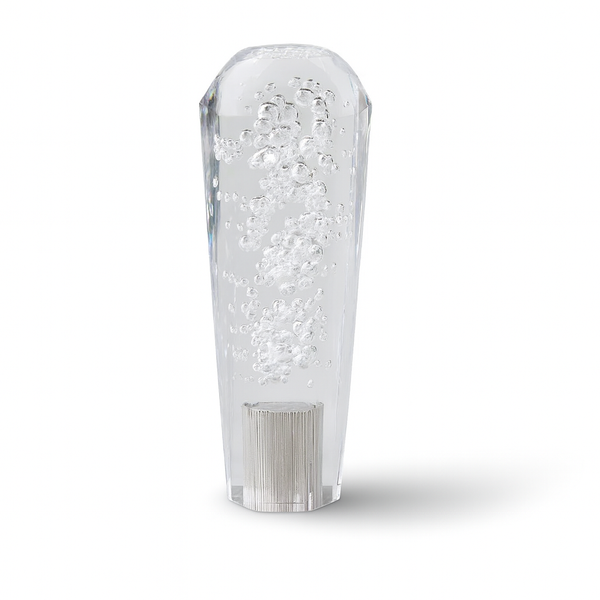 Clear  Diamond VIP Style Shift Knob 6" | Universal Manual Car Shifter