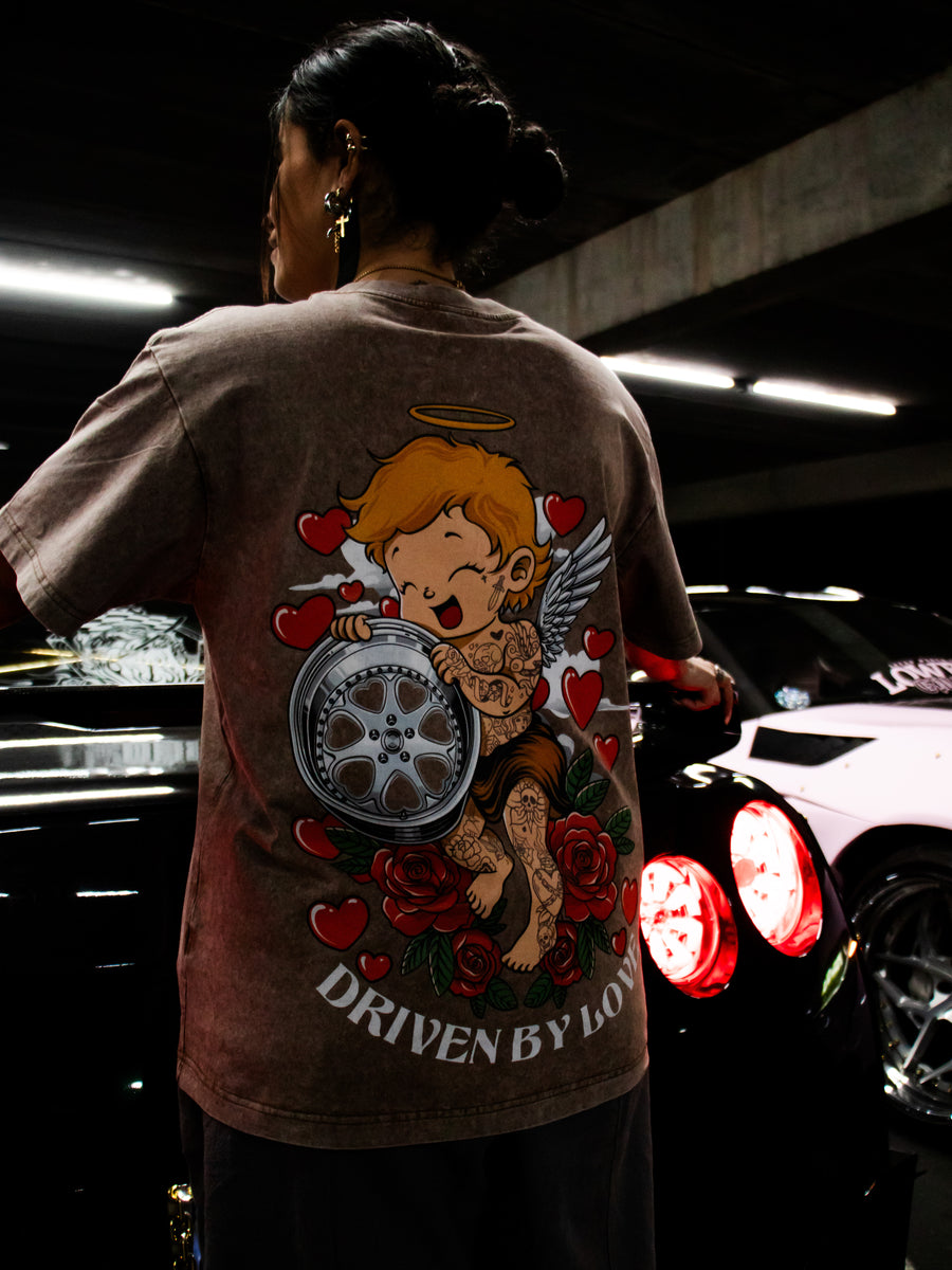 Driven by Love: Acid Wash Tee