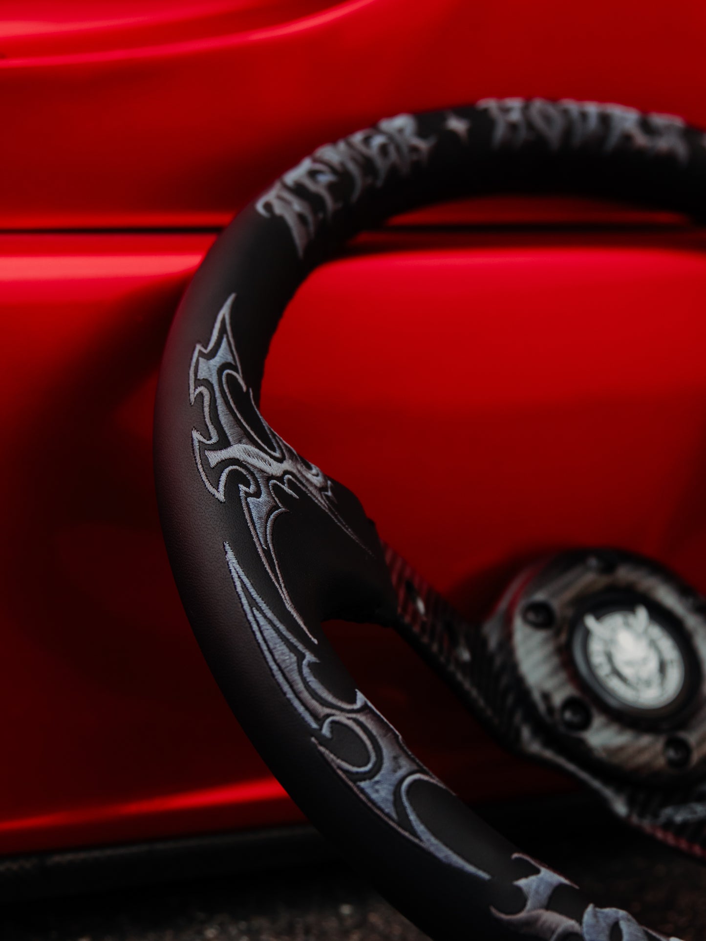 Carbon Fiber After Hours Club AH-2 Steering Wheel 350mm- Lowered Empire