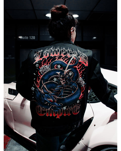 Honor and Fire: Samurai and Dragon Jacket