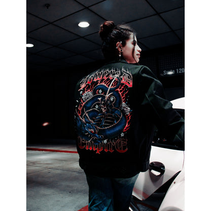 Honor and Fire: Samurai and Dragon Jacket