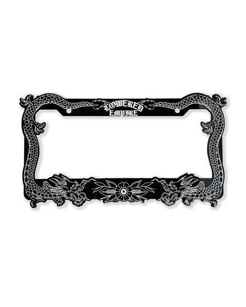 Japanese Dragon Acrylic License Plate Frames