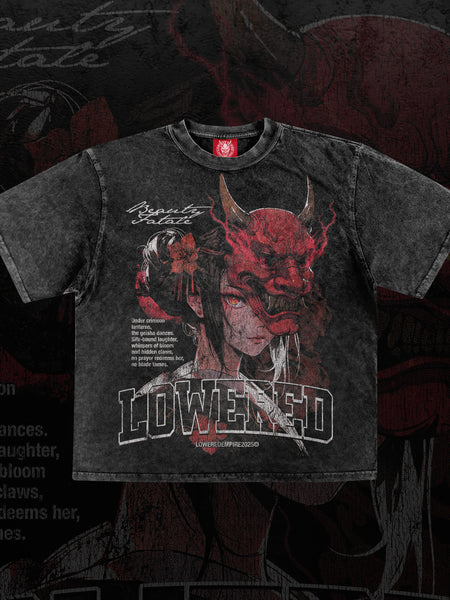 The Masked Geisha Vintage Washed Tee