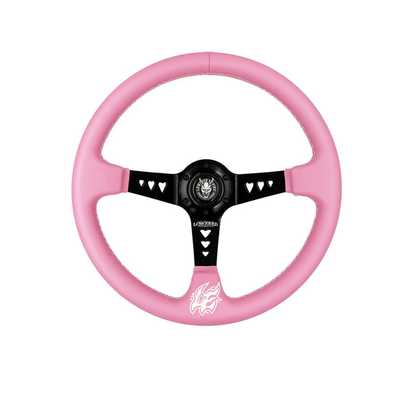 Pink Pastel Wheel Collection 330mm PC-1 - Lowered Empire
