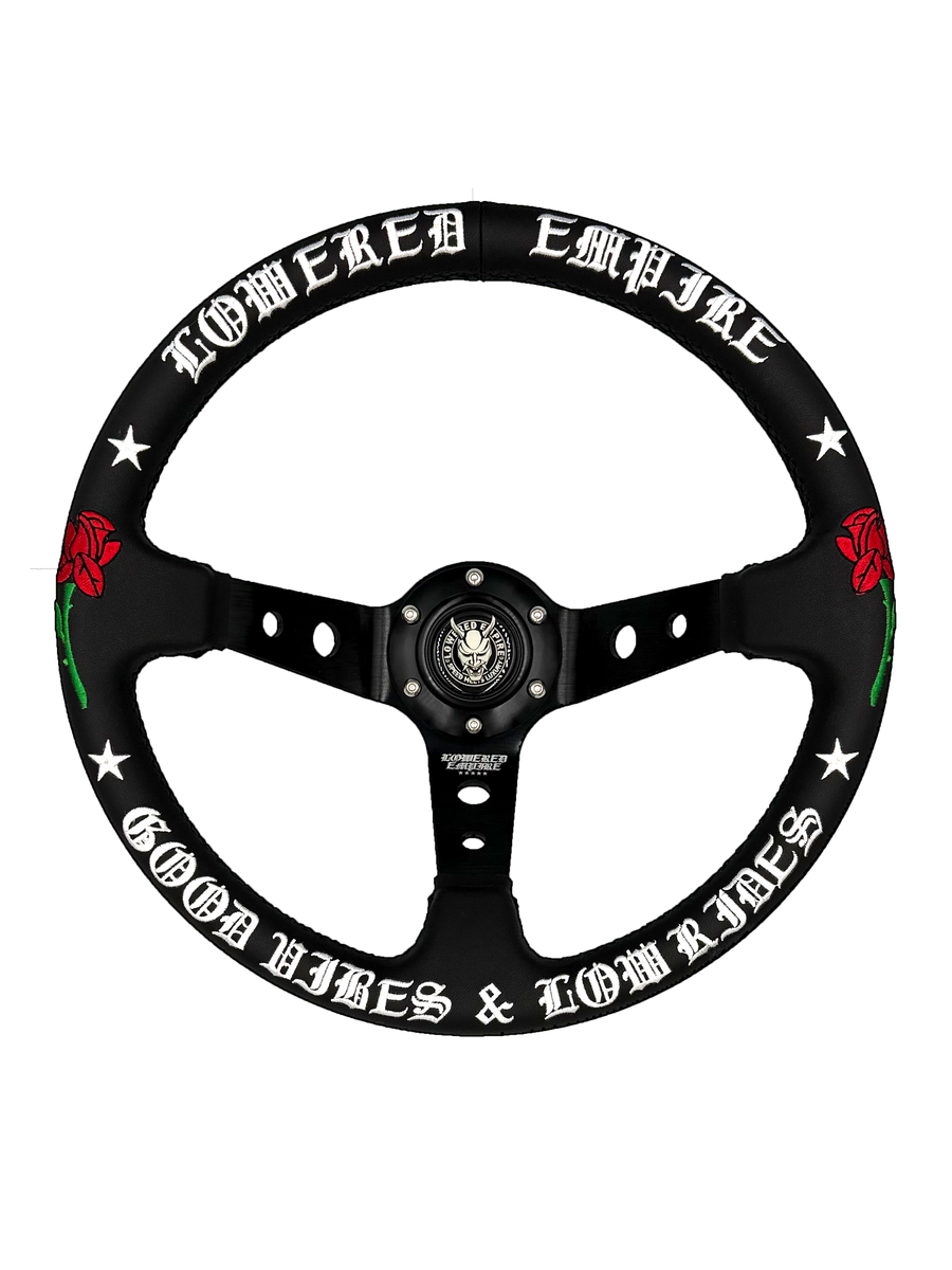 O.G Good Vibes X Lowered Empire Premium Steering Wheel