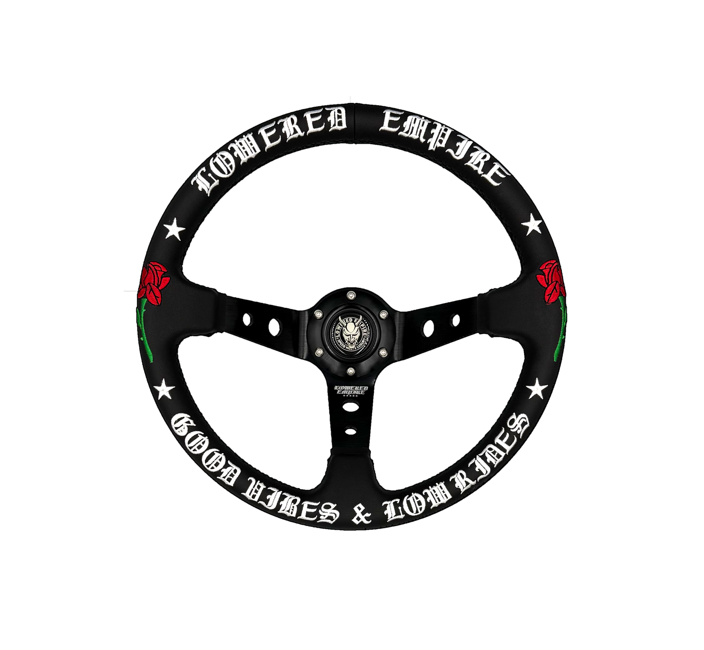O.G Good Vibes X Lowered Empire Premium Steering Wheel