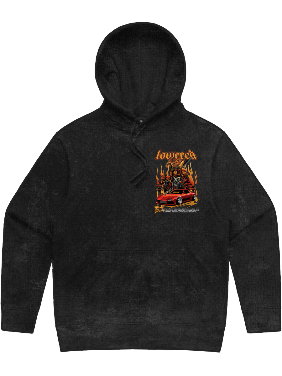 The RX7 Reaper Acid Wash Premium Hoodie
