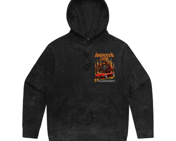 The RX7 Reaper Acid Wash Premium Hoodie